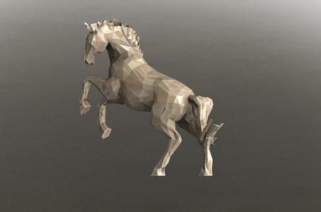 Horse 16 - LowPoly - Excellent Design - Decor