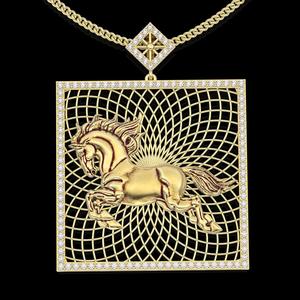 Horse pendant