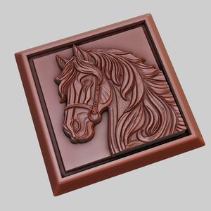 Horse Animal 3D Model for CNC Router Laser & 3D Printer