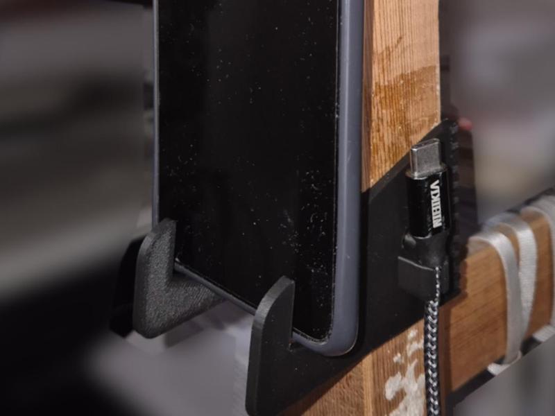 IKEA IVAR Shelf Smartphone Holder