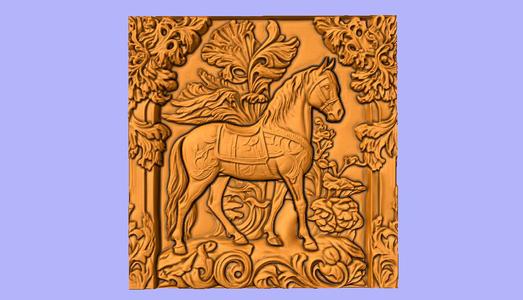 LITTLE HORSE IN FRAME