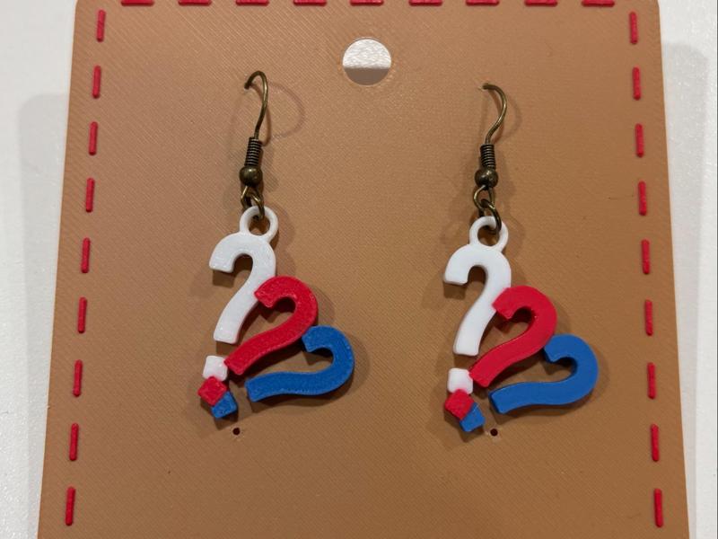 Question Mark Earrings