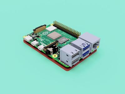 Raspberry Pi 1/2/3/4 Bottom Cover Case