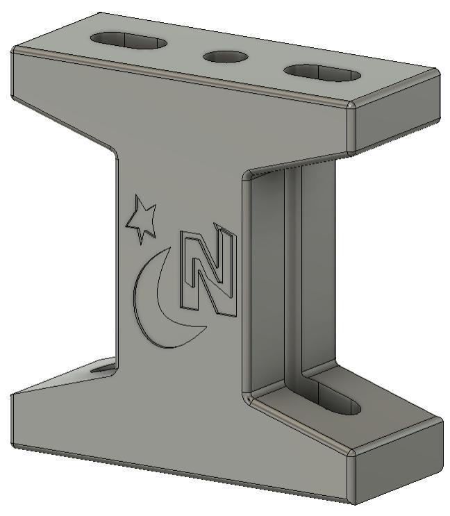 Refractor Telescope Camera Riser Block 2.5 in
