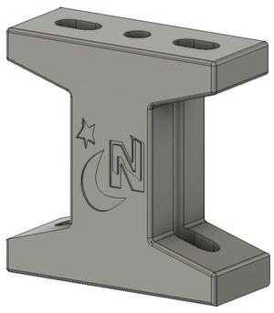 Refractor Telescope Camera Riser Block 2.5 in