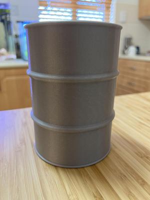 44 Gallon Drum Desk Top Trash Can