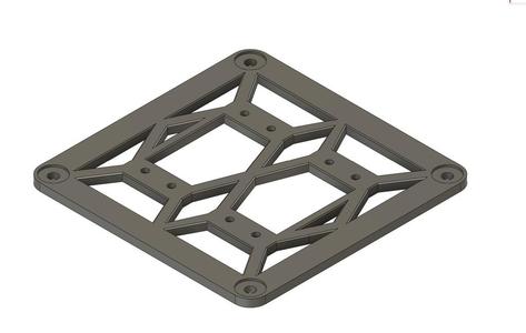 Dual D5 pump holder for 120mm FAN