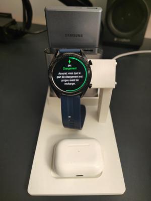 Huawei Watch GT Base Stand with storages for wireless earphones and power banks