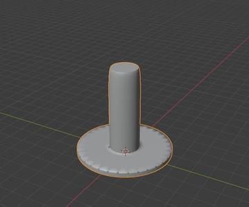 Midgar small smooth print stand
