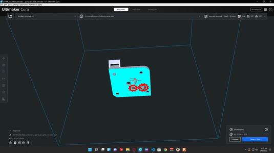 e3d Titan extruder cover with logo