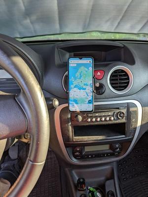 Citroen C2 / C3 smartphone holder