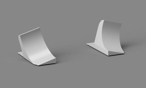 "Invisible" headphone stand