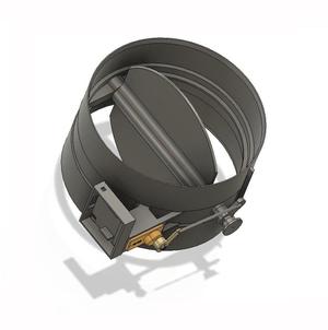 125mm - Servo ventilation pipe flap with ESP-Web-Control