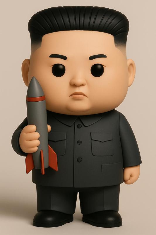 Kim Jong-un Funko Pop Style Figurine – 3D Print STL