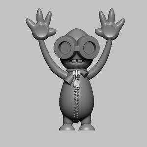 3D STL model figure