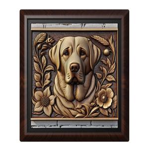 Dog Labrador Retriever animal wall art relief wall decor