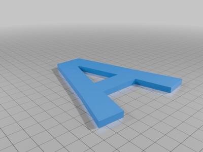 All Alphabet Letters Upper case A-Z Font: Acme-Regular by Google Fonts (OFL License)