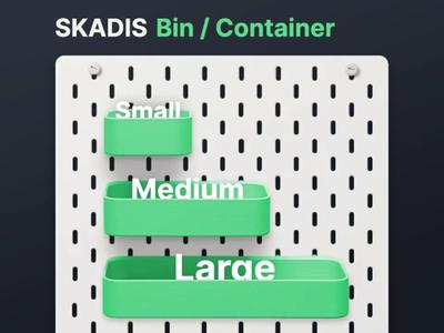 IKEA SKADIS Bin / Shelf / Container   