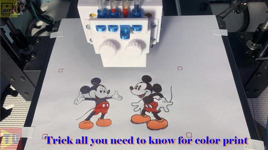 Color multi-pen 2D plotter