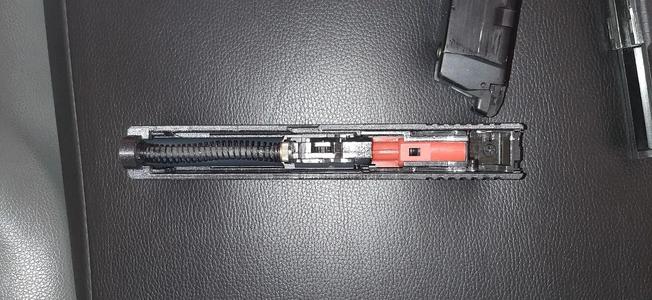 GLOCK 17 SLIDE WE AND RAVEN   