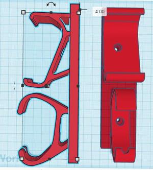 Ps4 & Xbox One Controller Wall Mount  (One Of Each) V1.1