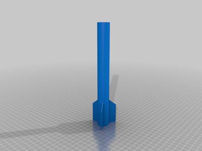 Air powered rocket
