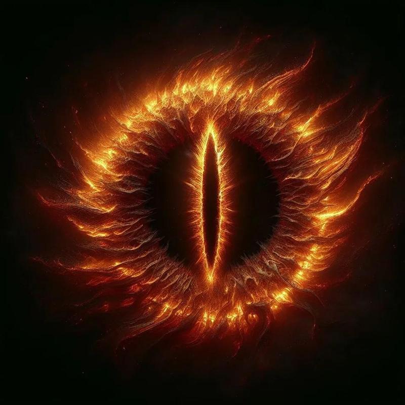 Saurons Eye - night light - Mörkrädd   