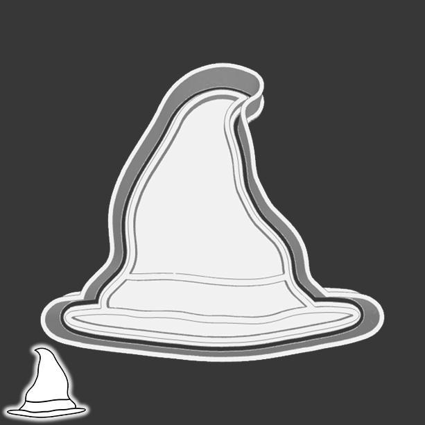 Halloween cookie cutters - witch hat (style 9)