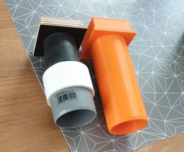 Saugadapter 50mm Sauter Fräsanschlag