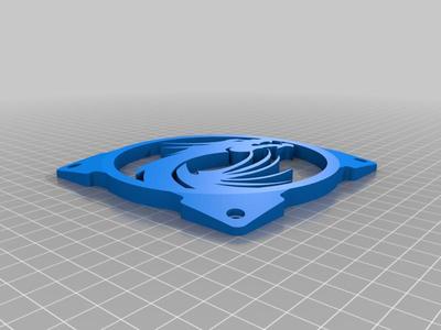120mm msi fan grill