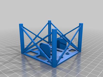 Mars Inguenity Model using a Lama V4 Heli body parts
