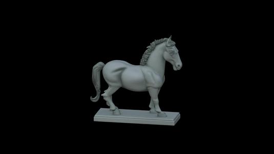 Horse Figurine Decoration Decor Collectible