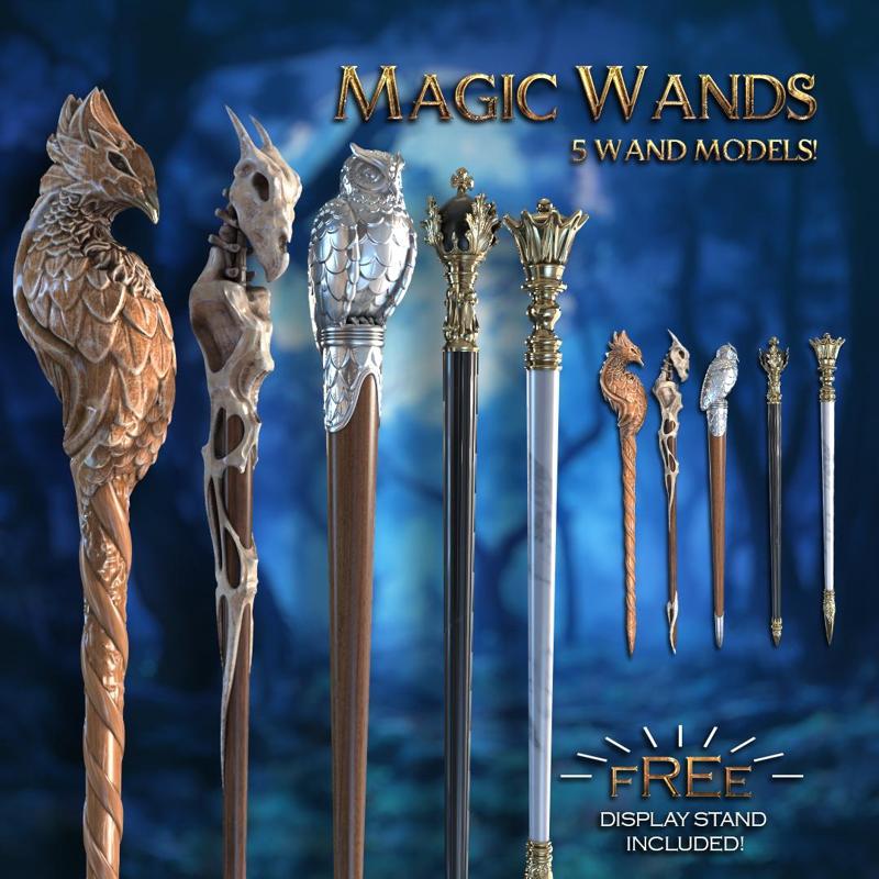 Hogwarts Magic Wands - Pack III
