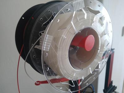 Biqu B1 second filament spool holder