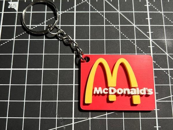 McDonald's keychain - Fast Food