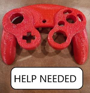 Gamecube Controller Top and Bottom Shell