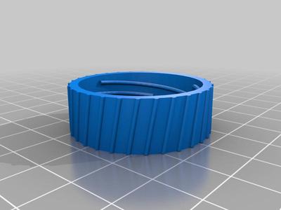Tapon regadera para botella de agua comun / shower cap for common water bottle