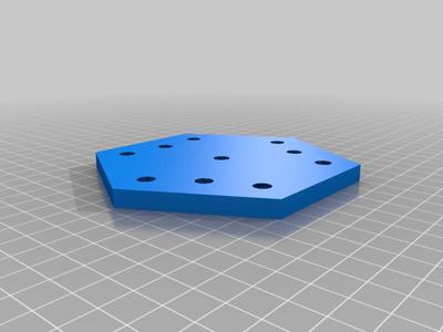 GUNDAM BASE PLATE NONE JOINT