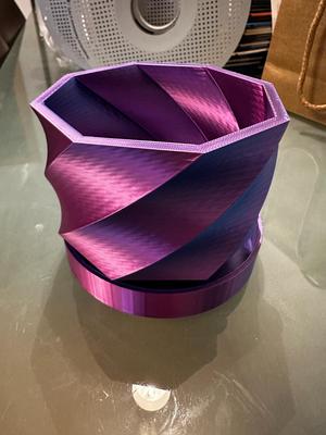 Twisted Plant or Flower Pot