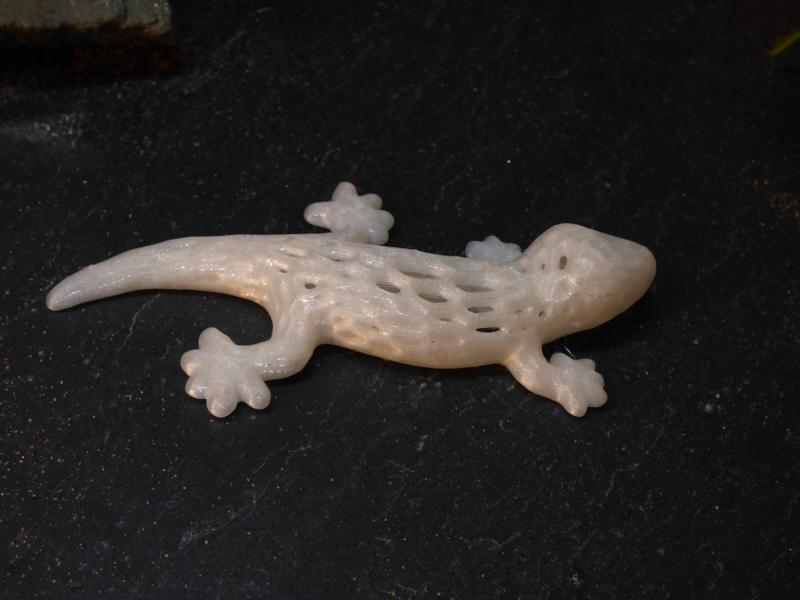 Voronoi Style Gecko