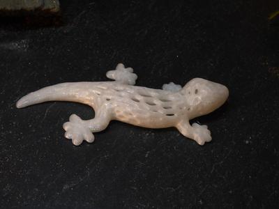 Voronoi Style Gecko
