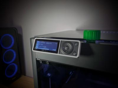 Decorative screen cover for Bambulab p1