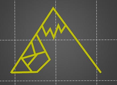 Mountains 2d art