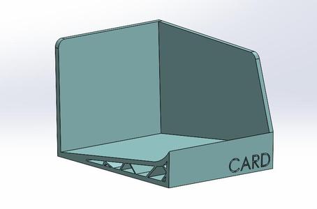 Visiting card holder