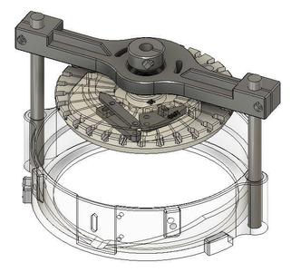 Ribber for CSM: Circular Sock Knitting Machine