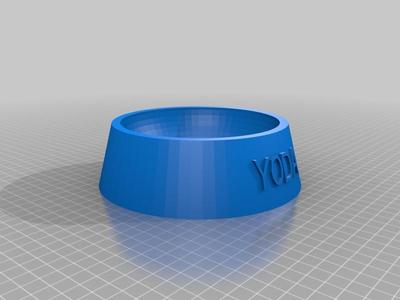 My Customized Fully Parametric Dog / Cat Food Bowl