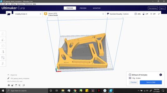 Ender 3 Laptop Stand