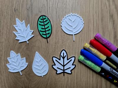 Leaves DIY Coloring NO AMS Pack