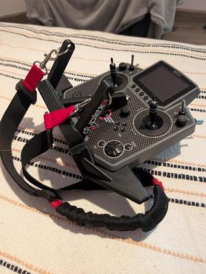 Jeti transmitter DS12 compact tray and handle for antenna