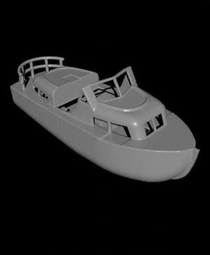 1/72 Scale 28 ft Personnel Boat Mk 6.stl